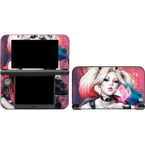 DC Comics Harley Quinn Rebirth Cover #1 Legacy Color Variant Art by Art Germ 3DS XL 2015 Skin