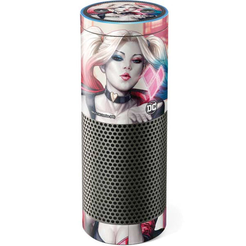 DC Comics Harley Quinn Rebirth Cover #1 Legacy Color Variant Art by Art Germ Amazon Echo Skin