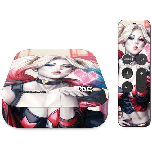 DC Comics Harley Quinn Rebirth Cover #1 Legacy Color Variant Art by Art Germ Apple TV Skin