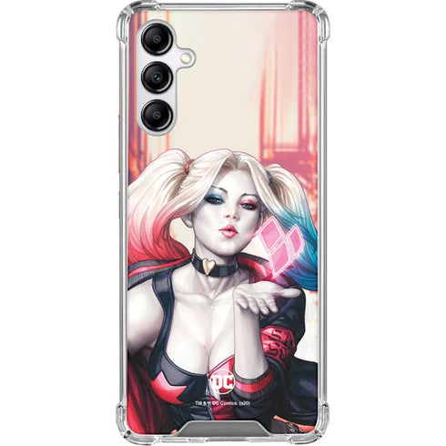 DC Comics Harley Quinn Rebirth Cover #1 Legacy Color Variant Art by Art Germ Galaxy A15 5G Clear Case