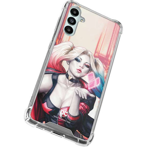 DC Comics Harley Quinn Rebirth Cover #1 Legacy Color Variant Art by Art Germ Galaxy A15 5G Clear Case