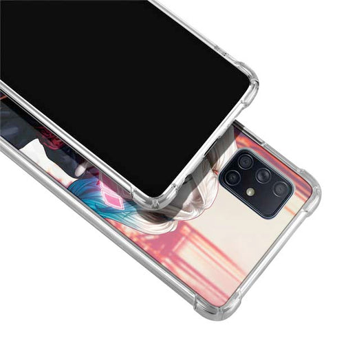 DC Comics Harley Quinn Rebirth Cover #1 Legacy Color Variant Art by Art Germ Galaxy A51 5G Clear Case