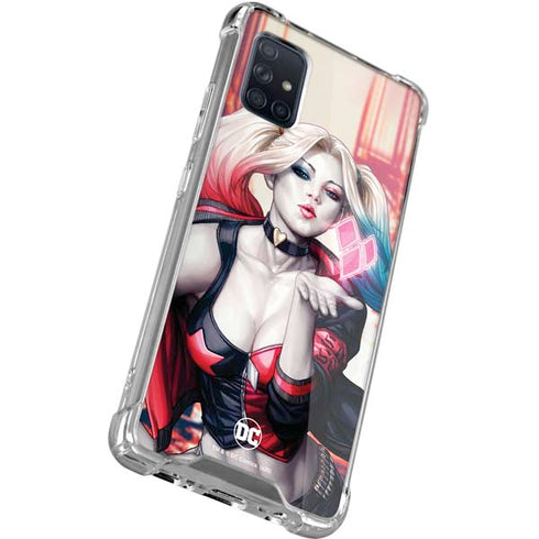 DC Comics Harley Quinn Rebirth Cover #1 Legacy Color Variant Art by Art Germ Galaxy A51 5G Clear Case