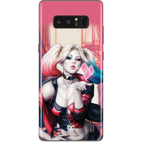 DC Comics Harley Quinn Rebirth Cover #1 Legacy Color Variant Art by Art Germ Galaxy Note 8 Skin