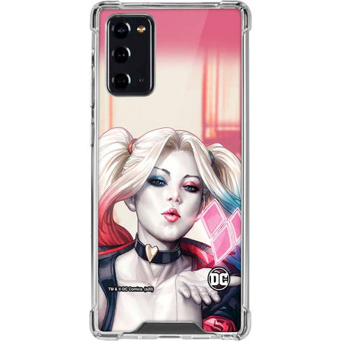 DC Comics Harley Quinn Rebirth Cover #1 Legacy Color Variant Art by Art Germ Galaxy Note20 5G Clear Case