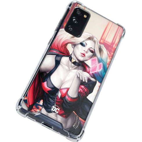 DC Comics Harley Quinn Rebirth Cover #1 Legacy Color Variant Art by Art Germ Galaxy S20 FE Clear Case