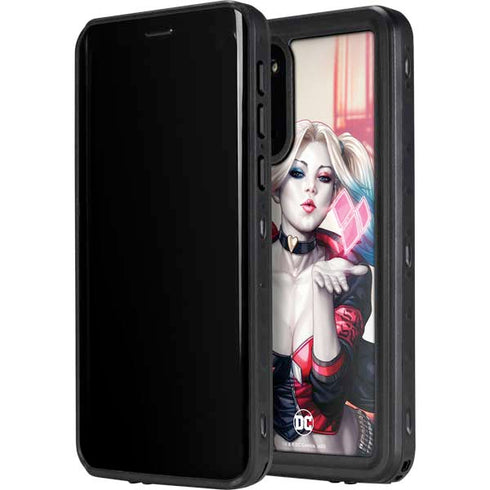 DC Comics Harley Quinn Rebirth Cover #1 Legacy Color Variant Art by Art Germ Galaxy S20 Plus Waterproof Case