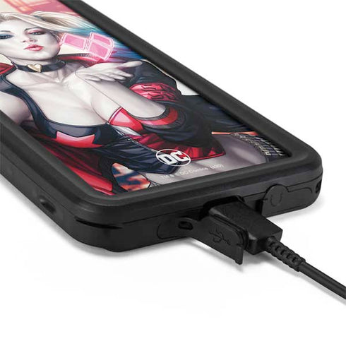 DC Comics Harley Quinn Rebirth Cover #1 Legacy Color Variant Art by Art Germ Galaxy S20 Plus Waterproof Case