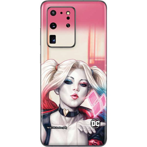 DC Comics Harley Quinn Rebirth Cover #1 Legacy Color Variant Art by Art Germ Galaxy S20 Ultra 5G Skin