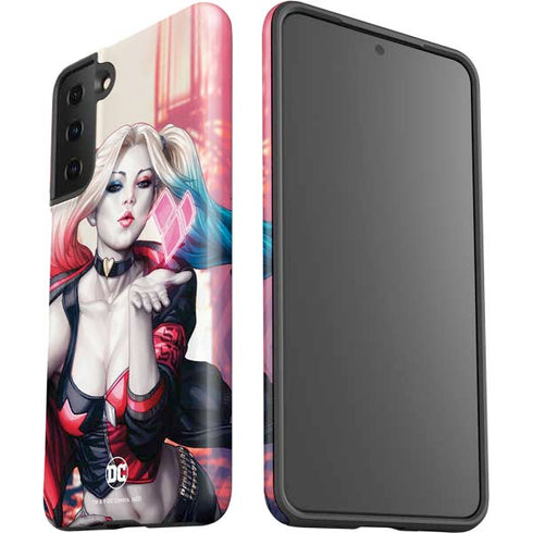 DC Comics Harley Quinn Rebirth Cover #1 Legacy Color Variant Art by Art Germ Galaxy S21 FE Pro Case