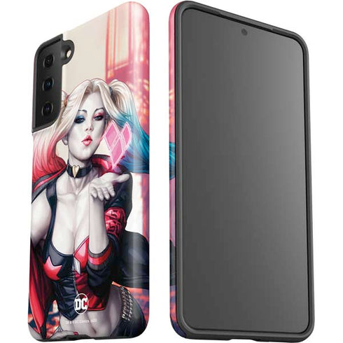 DC Comics Harley Quinn Rebirth Cover #1 Legacy Color Variant Art by Art Germ Galaxy S21 Plus 5G Pro Case