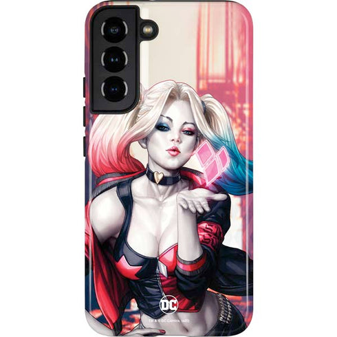 DC Comics Harley Quinn Rebirth Cover #1 Legacy Color Variant Art by Art Germ Galaxy S22 Plus Pro Case
