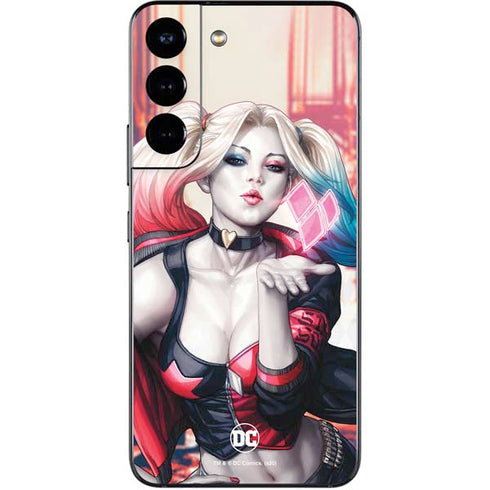 DC Comics Harley Quinn Rebirth Cover #1 Legacy Color Variant Art by Art Germ Galaxy S22 Skin