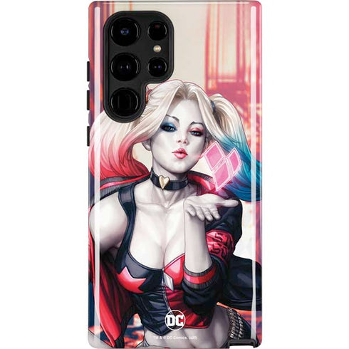 DC Comics Harley Quinn Rebirth Cover #1 Legacy Color Variant Art by Art Germ Galaxy S22 Ultra Pro Case