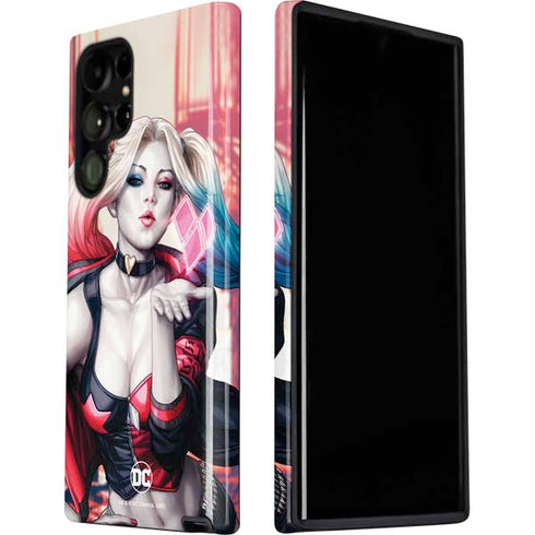 DC Comics Harley Quinn Rebirth Cover #1 Legacy Color Variant Art by Art Germ Galaxy S22 Ultra Pro Case
