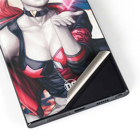 DC Comics Harley Quinn Rebirth Cover #1 Legacy Color Variant Art by Art Germ Galaxy S22 Ultra Skin