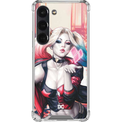 DC Comics Harley Quinn Rebirth Cover #1 Legacy Color Variant Art by Art Germ Galaxy S23 Clear Case