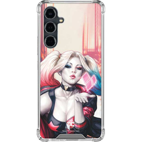 DC Comics Harley Quinn Rebirth Cover #1 Legacy Color Variant Art by Art Germ Galaxy S23 FE Clear Case