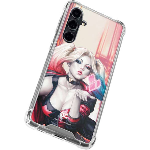 DC Comics Harley Quinn Rebirth Cover #1 Legacy Color Variant Art by Art Germ Galaxy S23 FE Clear Case