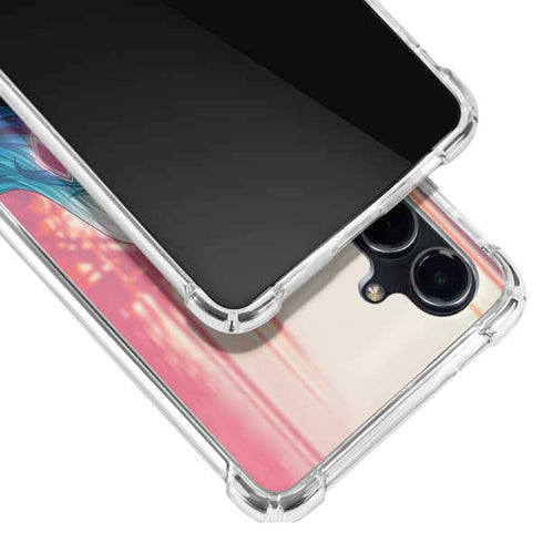 DC Comics Harley Quinn Rebirth Cover #1 Legacy Color Variant Art by Art Germ Galaxy S23 FE Clear Case