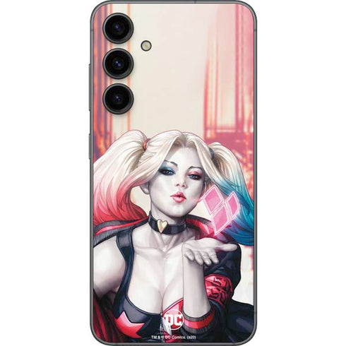 DC Comics Harley Quinn Rebirth Cover #1 Legacy Color Variant Art by Art Germ Galaxy S23 FE Skin