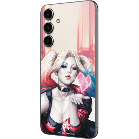 DC Comics Harley Quinn Rebirth Cover #1 Legacy Color Variant Art by Art Germ Galaxy S23 FE Skin