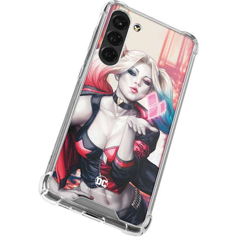DC Comics Harley Quinn Rebirth Cover #1 Legacy Color Variant Art by Art Germ Galaxy S23 Plus Clear Case