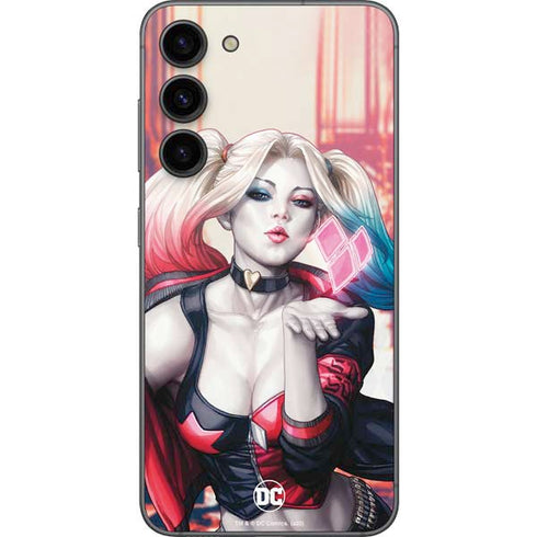 DC Comics Harley Quinn Rebirth Cover #1 Legacy Color Variant Art by Art Germ Galaxy S23 Plus Skin