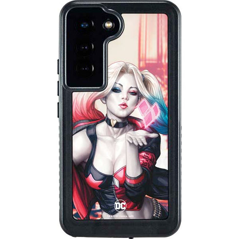 DC Comics Harley Quinn Rebirth Cover #1 Legacy Color Variant Art by Art Germ Galaxy S23 Waterproof Case