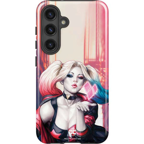 DC Comics Harley Quinn Rebirth Cover #1 Legacy Color Variant Art by Art Germ Galaxy S24 Impact Case