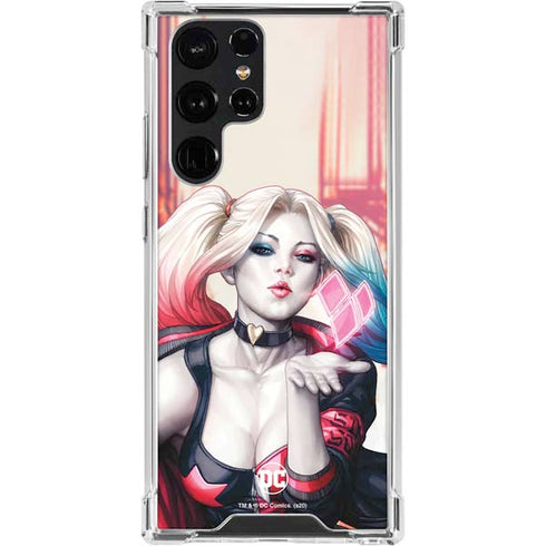 DC Comics Harley Quinn Rebirth Cover #1 Legacy Color Variant Art by Art Germ Galaxy S24 Ultra Clear Case