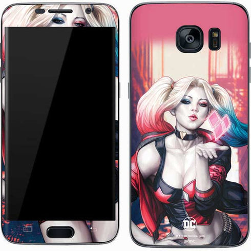 DC Comics Harley Quinn Rebirth Cover #1 Legacy Color Variant Art by Art Germ Galaxy S7 Skin