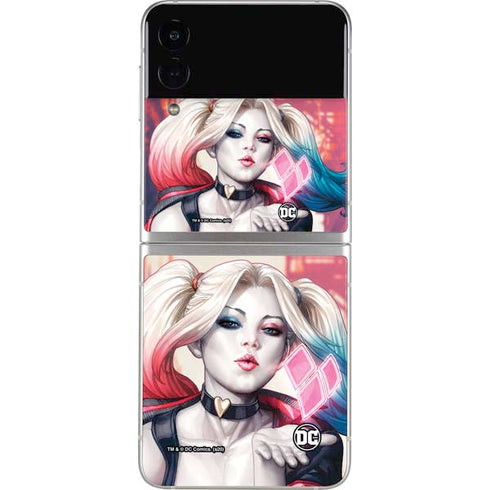 DC Comics Harley Quinn Rebirth Cover #1 Legacy Color Variant Art by Art Germ Galaxy Z Flip4 5G Skin