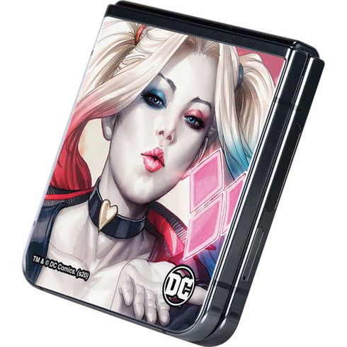 DC Comics Harley Quinn Rebirth Cover #1 Legacy Color Variant Art by Art Germ Galaxy Z Flip5 5G Skin