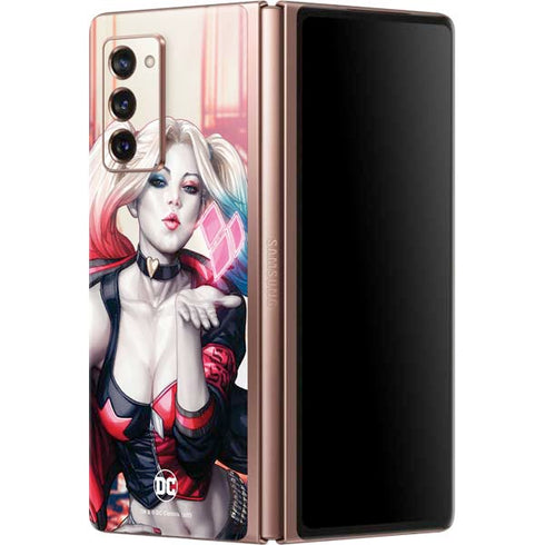 DC Comics Harley Quinn Rebirth Cover #1 Legacy Color Variant Art by Art Germ Galaxy Z Fold2 5G Skin