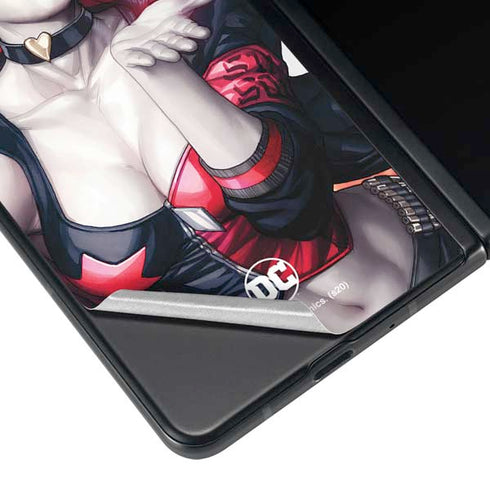 DC Comics Harley Quinn Rebirth Cover #1 Legacy Color Variant Art by Art Germ Galaxy Z Fold4 5G Skin