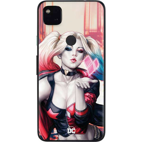 DC Comics Harley Quinn Rebirth Cover #1 Legacy Color Variant Art by Art Germ Google Pixel 4a Skin