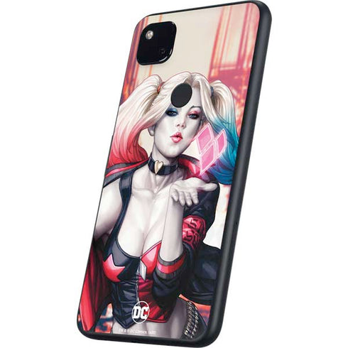 DC Comics Harley Quinn Rebirth Cover #1 Legacy Color Variant Art by Art Germ Google Pixel 4a Skin