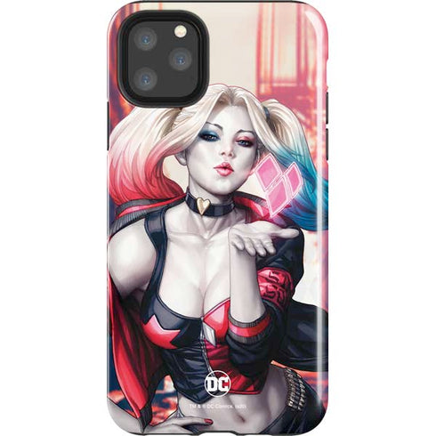 DC Comics Harley Quinn Rebirth Cover #1 Legacy Color Variant Art by Art Germ iPhone 11 Pro Max Impact Case