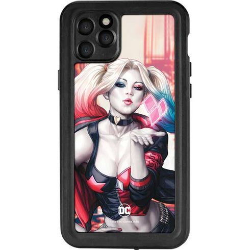 DC Comics Harley Quinn Rebirth Cover #1 Legacy Color Variant Art by Art Germ iPhone 11 Pro Max Waterproof Case