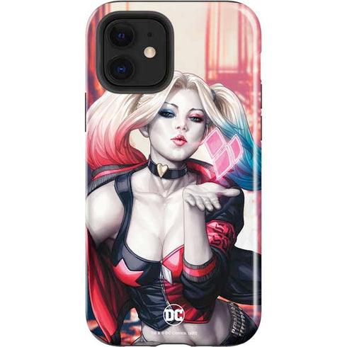 DC Comics Harley Quinn Rebirth Cover #1 Legacy Color Variant Art by Art Germ iPhone 12 Impact Case