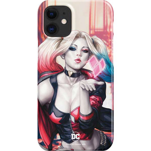 DC Comics Harley Quinn Rebirth Cover #1 Legacy Color Variant Art by Art Germ iPhone 12 Mini Lite Case