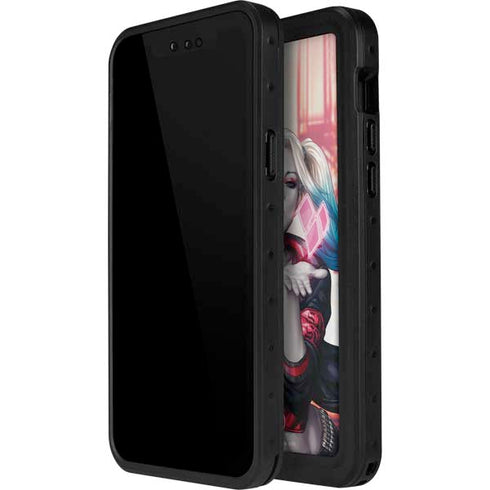 DC Comics Harley Quinn Rebirth Cover #1 Legacy Color Variant Art by Art Germ iPhone 12 Mini Waterproof Case