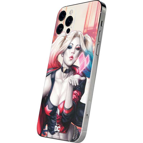 DC Comics Harley Quinn Rebirth Cover #1 Legacy Color Variant Art by Art Germ iPhone 12 Pro Max Skin