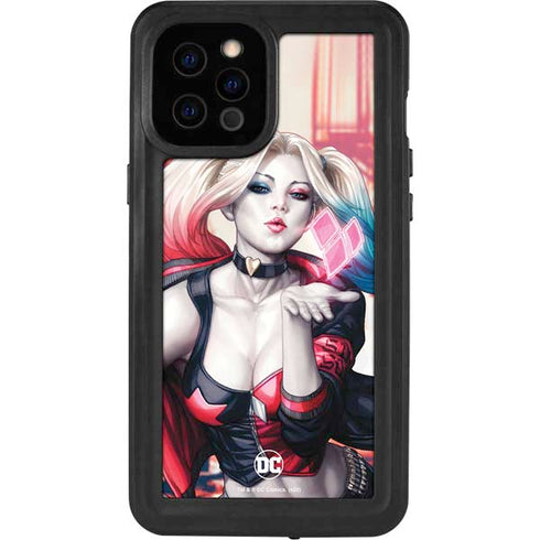 DC Comics Harley Quinn Rebirth Cover #1 Legacy Color Variant Art by Art Germ iPhone 12 Pro Max Waterproof Case