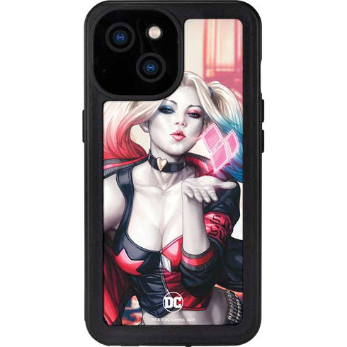 DC Comics Harley Quinn Rebirth Cover #1 Legacy Color Variant Art by Art Germ iPhone 13 Mini Waterproof Case