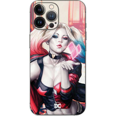 DC Comics Harley Quinn Rebirth Cover #1 Legacy Color Variant Art by Art Germ iPhone 13 Pro Max Skin