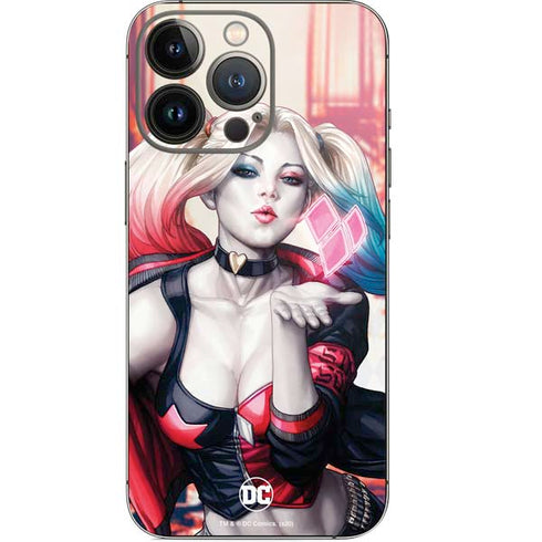 DC Comics Harley Quinn Rebirth Cover #1 Legacy Color Variant Art by Art Germ iPhone 13 Pro Skin