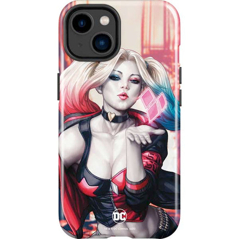 DC Comics Harley Quinn Rebirth Cover #1 Legacy Color Variant Art by Art Germ iPhone 15 Plus Impact Case