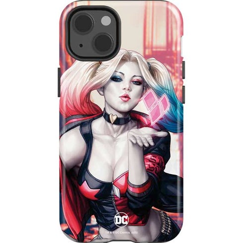 DC Comics Harley Quinn Rebirth Cover #1 Legacy Color Variant Art by Art Germ iPhone 15 Impact Case